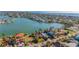 Single-story home situated on a waterfront lot at 16323 Redington Dr, Redington Beach, FL 33708