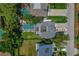 Bird's-eye view showcasing the home and surroundings at 394 Ulelah Ave, Palm Harbor, FL 34683