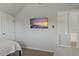 Second bedroom with two twin beds and a TV at 394 Ulelah Ave, Palm Harbor, FL 34683