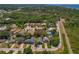 Wide aerial showcasing the home's neighborhood at 394 Ulelah Ave, Palm Harbor, FL 34683