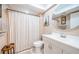 Clean bathroom with a shower/tub combination and updated vanity at 4580 Overlook Ne Dr # 297, St Petersburg, FL 33703