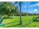 Fenced dog park with waste stations and benches at 12038 Steppingstone Blvd, Tampa, FL 33635