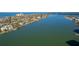 Aerial view of waterfront homes and canal at 736 Island Way # 606, Clearwater Beach, FL 33767