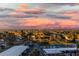Stunning aerial view of waterfront community at sunset at 736 Island Way # 606, Clearwater Beach, FL 33767
