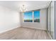 Elegant dining room with large windows and waterfront view at 736 Island Way # 606, Clearwater Beach, FL 33767