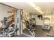 Community fitness center with various workout equipment at 736 Island Way # 606, Clearwater Beach, FL 33767