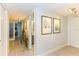 Bright hallway with elegant decor at 736 Island Way # 606, Clearwater Beach, FL 33767