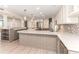Updated kitchen with large island and custom cabinetry at 736 Island Way # 606, Clearwater Beach, FL 33767