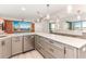 Modern kitchen with quartz countertops at 736 Island Way # 606, Clearwater Beach, FL 33767