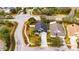 Aerial view of single Gathering home at 31935 Brookstone Dr, Wesley Chapel, FL 33545