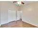 Spacious bedroom with double door closet and access to bath at 31935 Brookstone Dr, Wesley Chapel, FL 33545