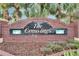 The Crossings community entrance sign at 31935 Brookstone Dr, Wesley Chapel, FL 33545