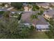 Aerial view of house and neighborhood at 2003 Acadia Greens Dr, Sun City Center, FL 33573