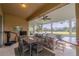 Spacious sunroom with golf course views and plenty of natural light at 2003 Acadia Greens Dr, Sun City Center, FL 33573