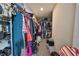 Large walk-in closet with ample shelving and hanging space at 14319 Italia Dr, Wimauma, FL 33598