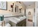 Elegant bathroom with updated fixtures and a stylish vanity at 2311 Brevard Ne Rd, St Petersburg, FL 33704