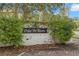 Entrance sign for Coffee Pot Riviera community at 2311 Brevard Ne Rd, St Petersburg, FL 33704
