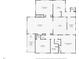 One-story floor plan with primary bedroom and patio at 2311 Brevard Ne Rd, St Petersburg, FL 33704