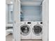 Bright laundry room with LG washer and dryer at 1 Beach Se Dr # 2414, St Petersburg, FL 33701