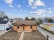 Aerial of charming bungalow at 440 77Th Ave, St Pete Beach, FL 33706