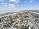 Aerial view of coastal neighborhood, showcasing waterfront properties and streets at 440 77Th Ave, St Pete Beach, FL 33706