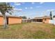 Backyard with detached garage at 440 77Th Ave, St Pete Beach, FL 33706