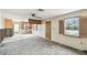 A kitchen under renovation, showing some existing cabinetry at 440 77Th Ave, St Pete Beach, FL 33706