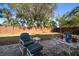 Backyard with patio and seating area at 587 Hillcrest Dr, Largo, FL 33771