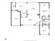 One-story home floor plan with 2 bedrooms and Gathering room at 587 Hillcrest Dr, Largo, FL 33771
