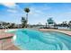 Relaxing kidney-shaped pool with water access at 635 115Th Ave, Treasure Island, FL 33706
