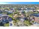 Aerial view of house and neighborhood at 1000 Chillum Ct, Safety Harbor, FL 34695