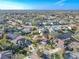 Aerial view showcasing home's location in a desirable neighborhood at 1000 Chillum Ct, Safety Harbor, FL 34695