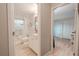 Clean bathroom with granite countertop and updated fixtures at 1000 Chillum Ct, Safety Harbor, FL 34695
