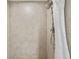 Large shower with tile surround and white shower curtain at 12000 Gulf Blvd # 309N, Treasure Island, FL 33706
