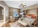 Multi-functional bedroom with a built-in Murphy bed and workspace at 1340 Bayshore Blvd # 407, Dunedin, FL 34698