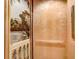 Elegant elevator interior with hand-painted mural at 1340 Bayshore Blvd # 407, Dunedin, FL 34698