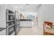 Open concept kitchen with a view of the living area at 1340 Bayshore Blvd # 407, Dunedin, FL 34698