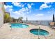 Relaxing pool and spa area with waterfront views at 1340 Bayshore Blvd # 407, Dunedin, FL 34698