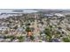 Aerial view of house near the water at 2790 Pinellas Point S Dr, St Petersburg, FL 33712