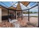 Cozy gazebo with seating area, perfect for relaxing at 2790 Pinellas Point S Dr, St Petersburg, FL 33712