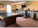 Community fitness center with cardio equipment and ping pong at 2991 Flint S Dr # 77-D, Clearwater, FL 33759
