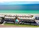 Aerial view of beachside property with oceanfront access at 3100 Gulf Blvd # 424, Belleair Beach, FL 33786