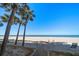 Easy beach access from condo with lounge chairs at 3100 Gulf Blvd # 424, Belleair Beach, FL 33786