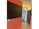 Inviting entryway with chalkboard wall at 3922 Lake Joyce Dr, Land O Lakes, FL 34639