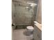 Bathroom with a large shower and updated vanity at 515 Cottage Ln, Brandon, FL 33510