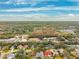 Aerial view of houses and community at 15106 Meadowlake St, Odessa, FL 33556