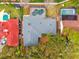 Property overview with a bird's-eye perspective at 15106 Meadowlake St, Odessa, FL 33556