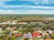 Aerial view of houses and community at 15106 Meadowlake St, Odessa, FL 33556