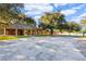 Brick community pavilion with picnic tables at 15106 Meadowlake St, Odessa, FL 33556