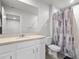 Bathroom with shower/tub combo at 2391 Summerlit St, Lutz, FL 33558